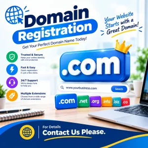 Domain Registration .com