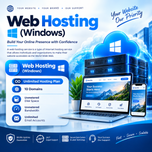 Web Hosting (Windows) Unlimited Hosting Plan 10 Domains