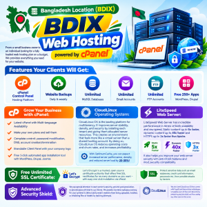 BDIX Web Hosting 5 GB